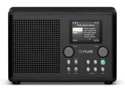 Pure DAB+ Radio Classic H4i Schwarz/Esche Schwarz