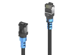 PureLink FlexInstall Patchkabel Cat 6A, S/FTP, 2 m, Schwarz