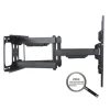 PureMounts Wandhalterung PM-FM51-600 Schwarz