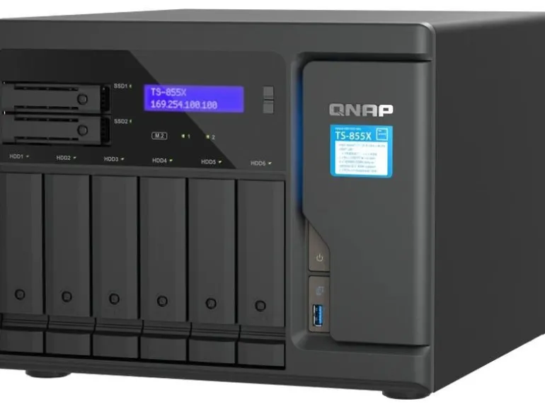 QNAP NAS TS-855X-8G 6+2-bay