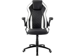 Racing Chairs Gaming-Stuhl CL-RC-BW-2 Schwarz/Weiss