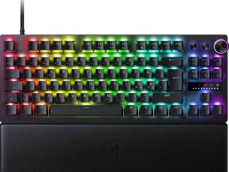 Razer Huntsman V3 Tenkeyless Analog, Optisch, 8KHz, Swiss Layout
