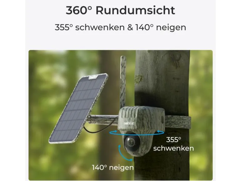 Reolink 4G/LTE-Kamera G450 inkl. Solar Panel 2