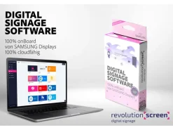 revolutionSCREEN Digital Signage Software revolutionScreen Enterprise 1 Jahr