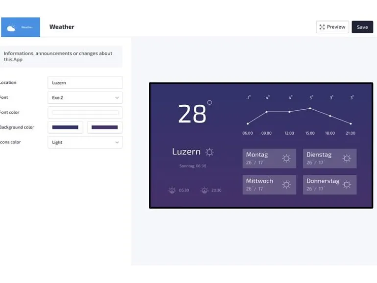 revolutionSCREEN Digital Signage Software revolutionScreen Basic 1 Jahr