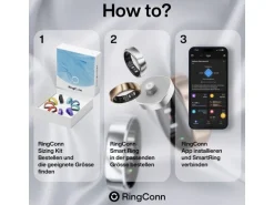 RingConn Smart Ring Gen 2 Air Grösse 6 Gold
