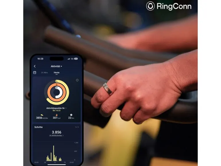 RingConn Smart Ring Gen 2 Air Grösse 6 Gold