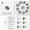 RingConn Smart Ring Gen 3 Sizing Kit Weiss/Schwarz