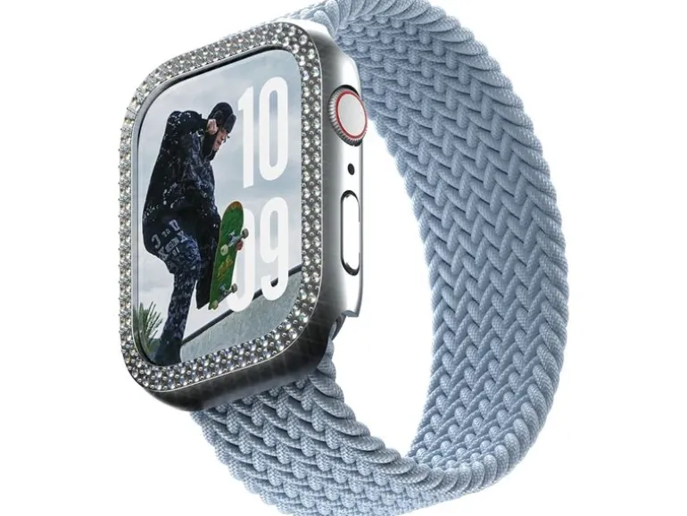 SAFE. Displayschutz Bling Bumper Silver 46 mm