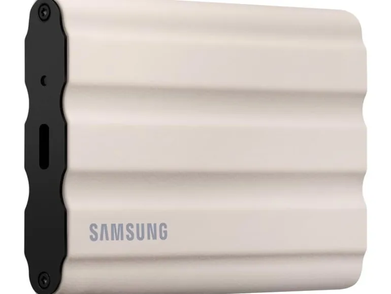 Samsung Externe SSD T7 Shield 1024 GB Beige