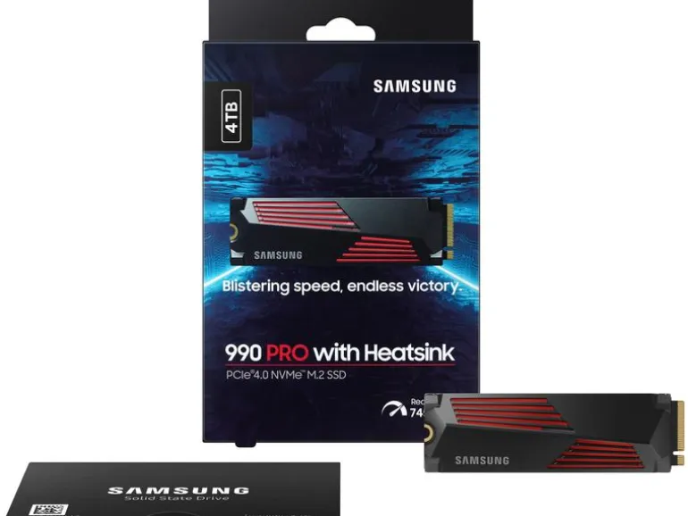 Samsung SSD 990 PRO Heatsink M.2 2280 NVMe 4000 GB
