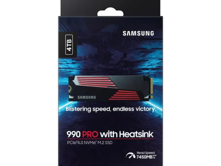 Samsung SSD 990 PRO Heatsink M.2 2280 NVMe 4000 GB
