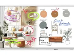 Samsung Touch Display Flip WM85FX Infrarot 85 "
