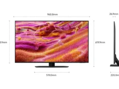 Samsung TV QE43QN90F 43'' QN90F Neo QLED 4K Mini LED AI TV, 2025