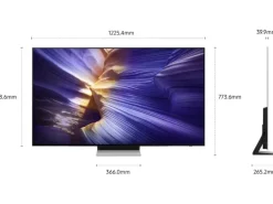 Samsung TV QE55S90F 55'' S90F OLED 4K AI TV, 2025