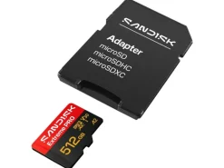 SanDisk microSDHC Card Extreme PRO 512 GB