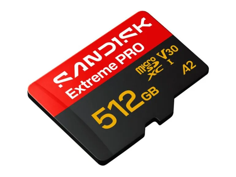 SanDisk microSDHC Card Extreme PRO 512 GB