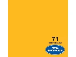 Savage Hintergrund Papier 2.72 x 11m Deep Yellow