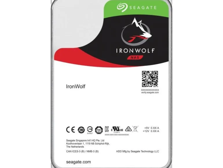 Seagate Harddisk IronWolf 3.5" SATA 12 TB