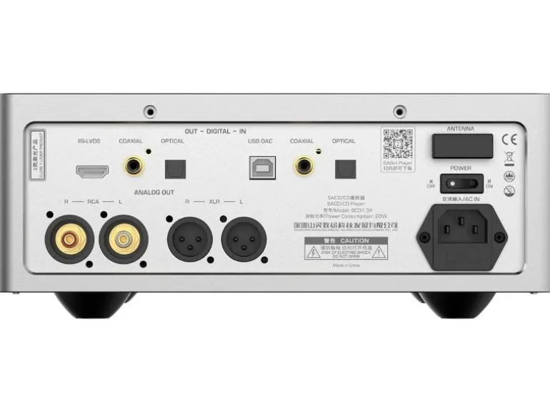 Shanling SACD Player Silber mit Bluetooth