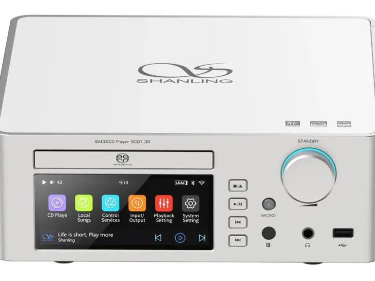 Shanling SACD Player Silber mit Bluetooth