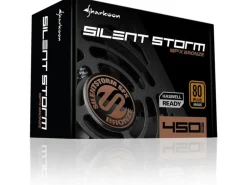 Sharkoon Netzteil SilentStorm SFX Bronze 450 W