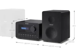 Sharp Micro-HiFi Anlage XL-B520D – Schwarz