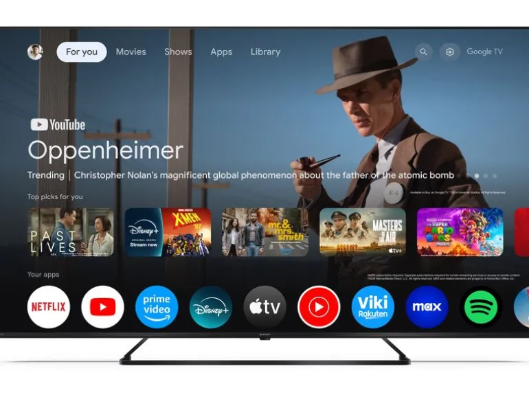 Sharp TV 65HP6265E 65", 3840 x 2160 (Ultra HD 4K), QLED