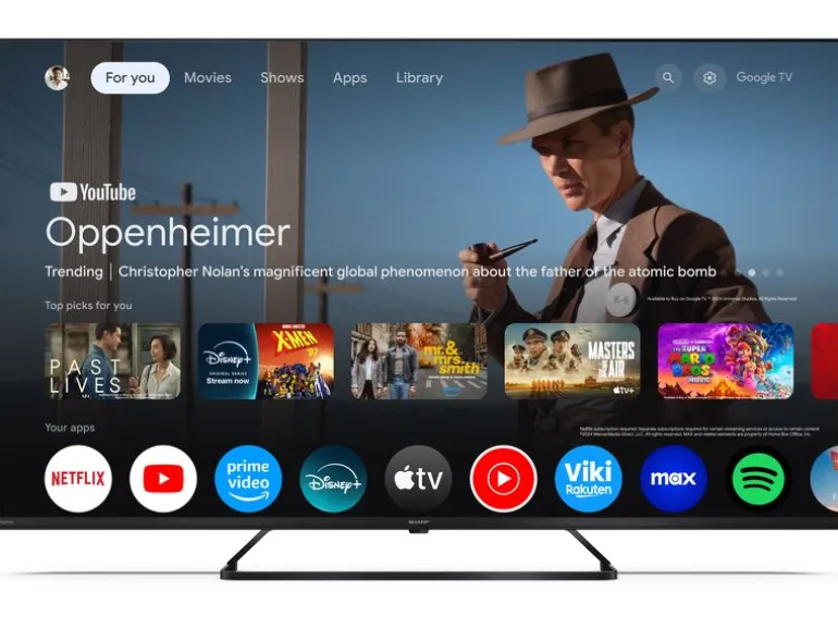 Sharp TV 50HP6265E 50", 3840 x 2160 (Ultra HD 4K), QLED