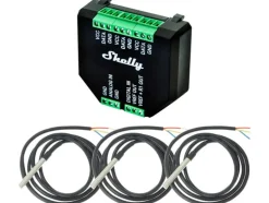 Shelly AddOn Plus Temperatursensor Set 3 für Shelly Plus Aktoren