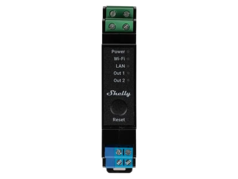Shelly WLAN-Schaltaktor Shelly Pro 2PM mit Leistungsmessung