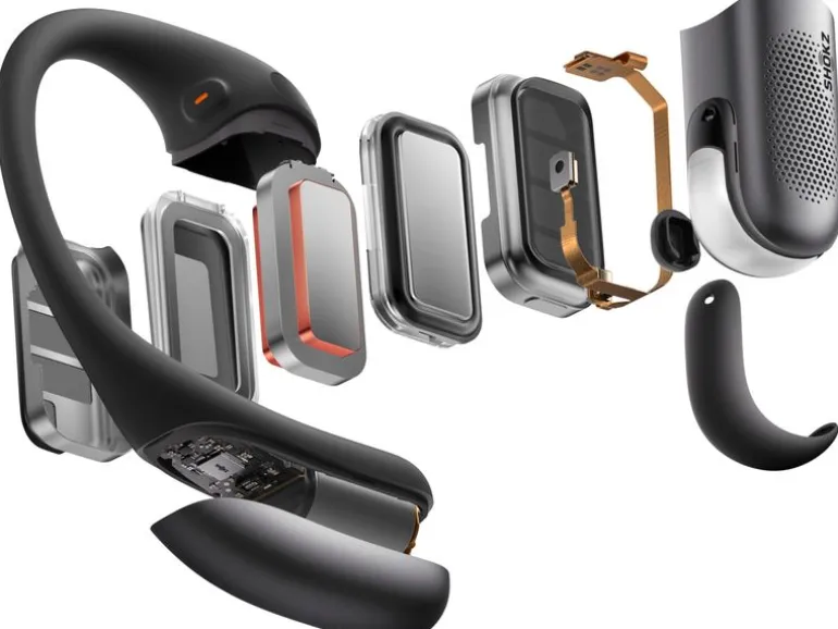 Shokz Open-Ear Kopfhörer OpenFit Pro Schwarz