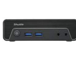 Shuttle Barebone XPC nano NE10N Schwarz