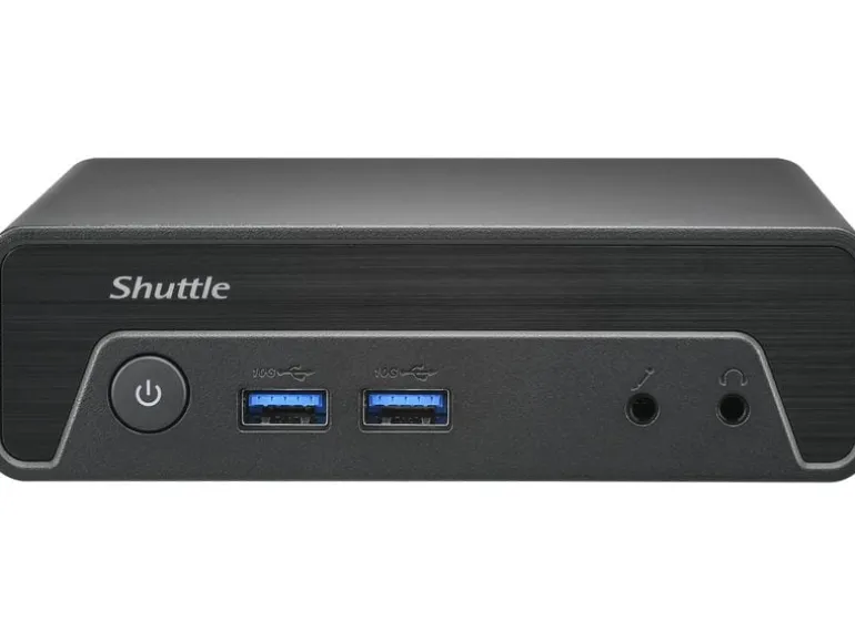 Shuttle Barebone XPC nano NE10N Schwarz