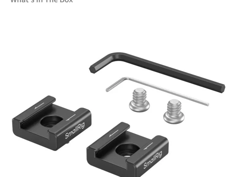 Smallrig Adapter Anti-Twist Cold Shoe Mount Support 2 Stück