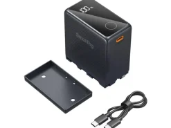 Smallrig Digitalkamera-Akku NP-F970 USB-C wiederaufladbar - Schwarz