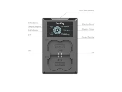 Smallrig Digitalkamera-Akku NP-W235 Akku und Charger Kit