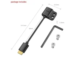 Smallrig Kabel Ultra Slim 4K HDMI Adapter (C to A)