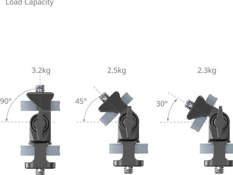 Smallrig Schwenk- und neigbare Monitorhalterung mit 1/4"-20-Schrauben