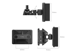 Smallrig Verstellbare Brustpolstermontageplatte mit Stabklemme