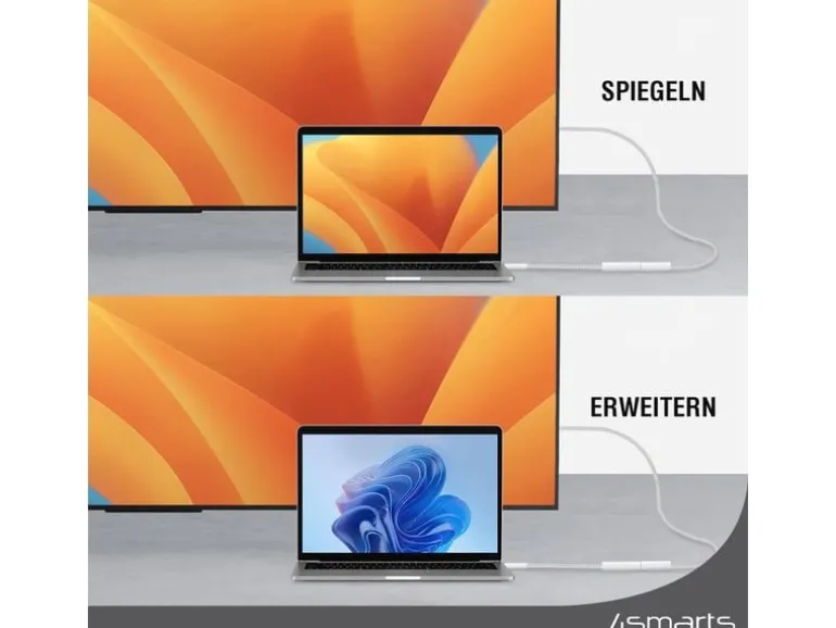 4smarts Adapter 4K 60Hz USB Type-C - HDMI
