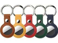 4smarts AirTag Kunstleder Case Set 5 Stück