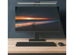 4smarts Monitorlampe LightBar Silber
