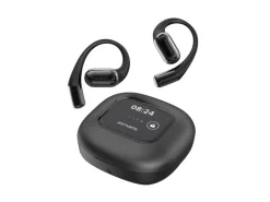 4smarts Open-Ear Bluetooth Kopfhörer SkyBuds AI Screen, Schwarz
