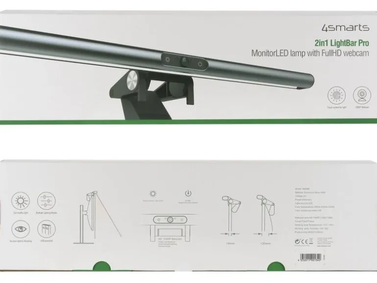 4smarts Webcam 2in1 LightBar Pro