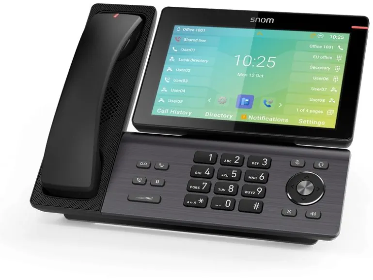 snom Tischtelefon D895M Schwarz