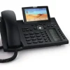 snom Tischtelefon D385N Schwarz