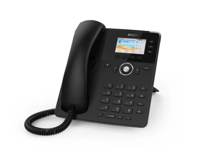 snom Tischtelefon D717 Schwarz