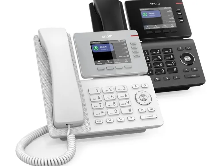 snom Tischtelefon D810W Weiss