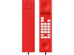 snom Tischtelefon E303 SIP-Notfalltelefon Rot
